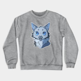Blue cat Crewneck Sweatshirt